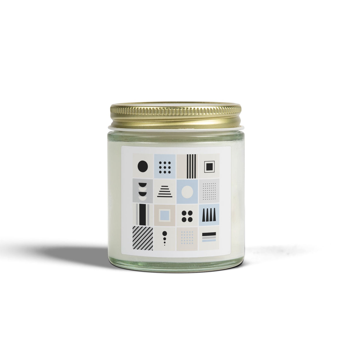 Coconut Apricot Scented Candle (4oz/9oz) — Clean Minimalist Jar