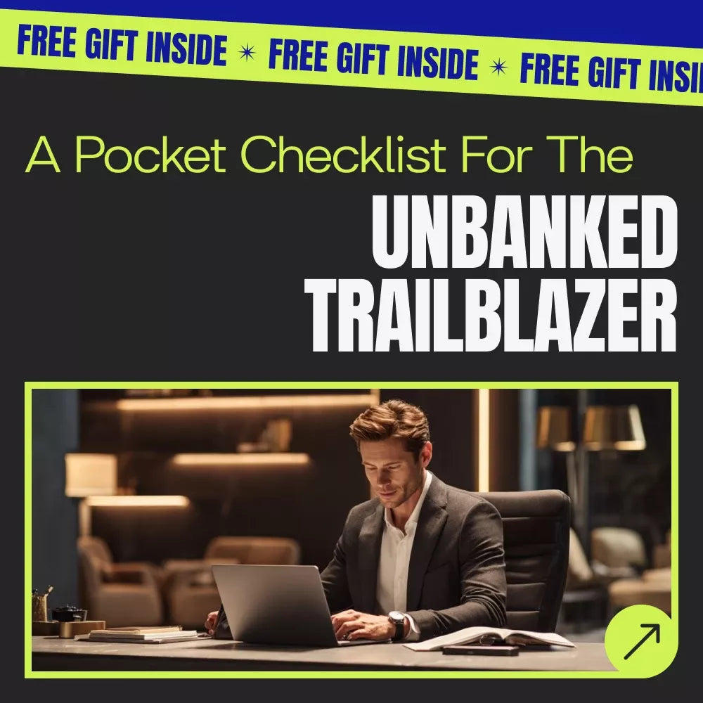 A Pocket Checklist for the Unbanked Trailblazer | Crypto solutions for the unbanked | 4-Week Beginner Crypto Action Plan Printable