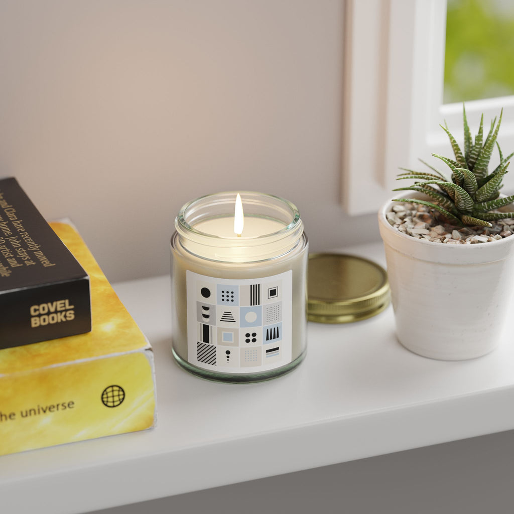 Coconut Apricot Scented Candle (4oz/9oz) — Clean Minimalist Jar