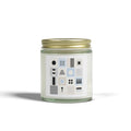 Coconut Apricot Scented Candle (4oz/9oz) — Clean Minimalist Jar