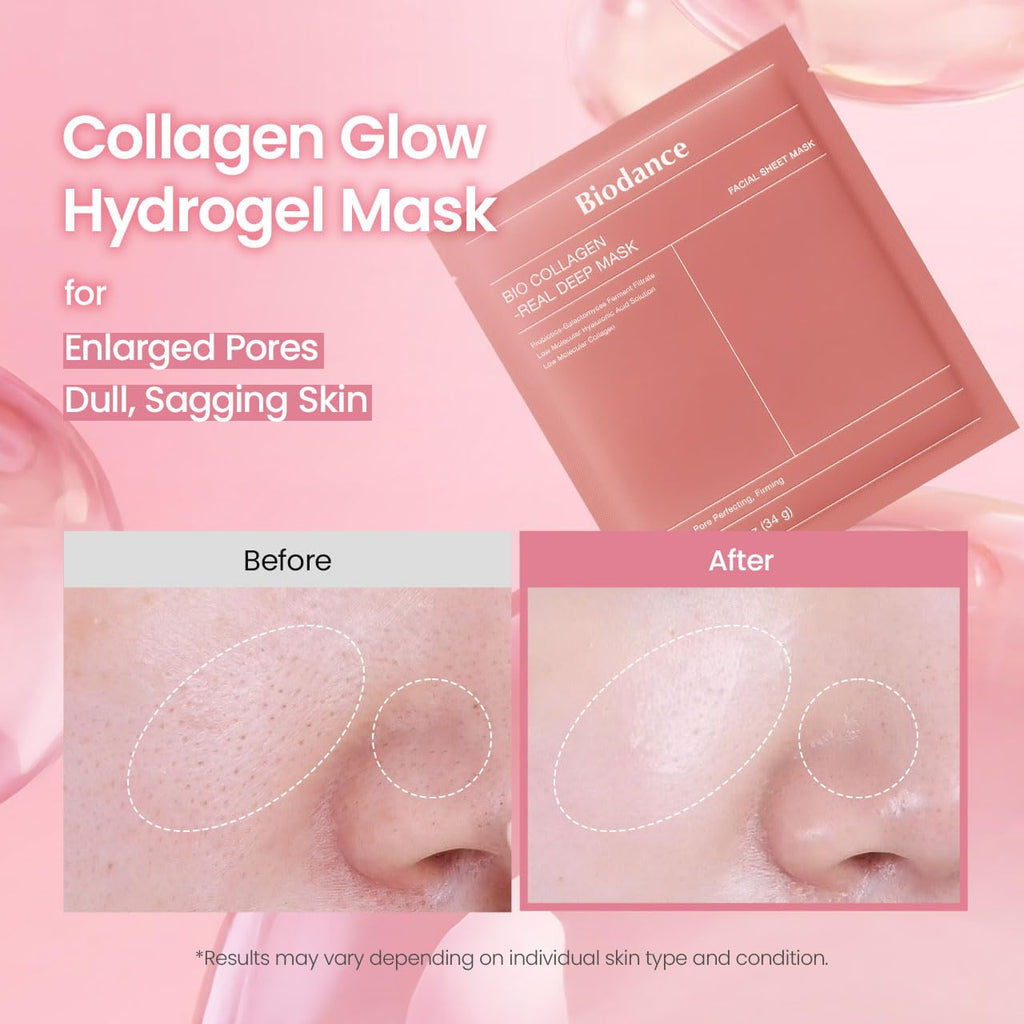 Hydrogel Collagen Face Mask – Hydrating, Firming & Pore Care