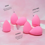 Makeup Sponge Set Of 6 – Latex-Free High-Definition Blenders