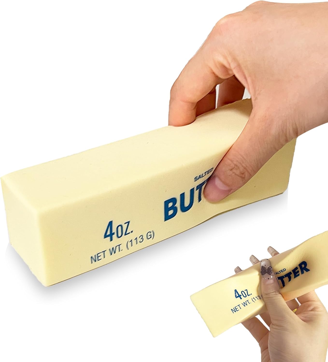Butter Squishy Stress Ball – Slow Rising Fidget Toy