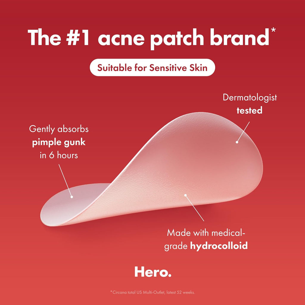 Hydrocolloid Acne Pimple Patches – Overnight Spot Treatment