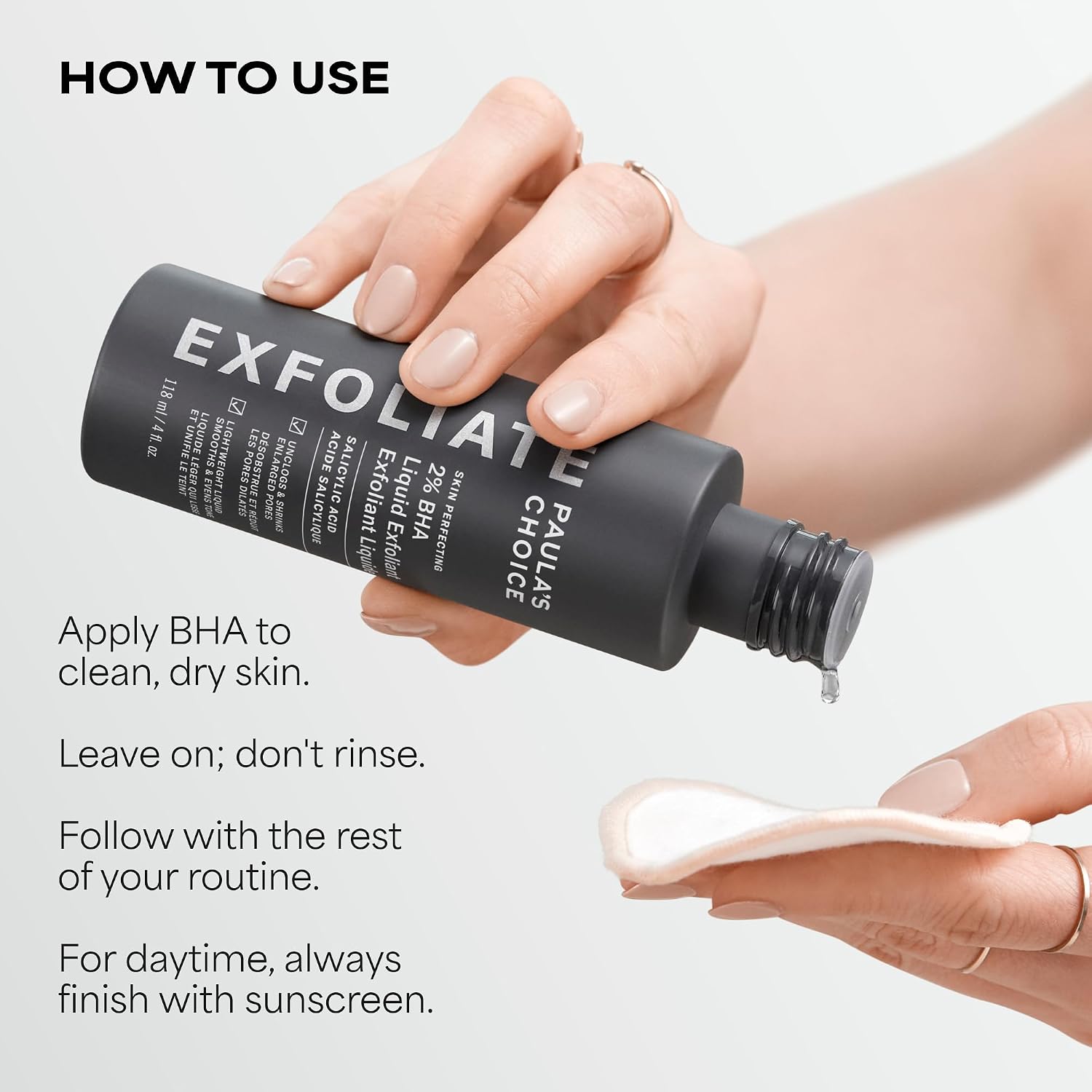 2% BHA Liquid Exfoliant For Smooth, Clear-Looking Skin