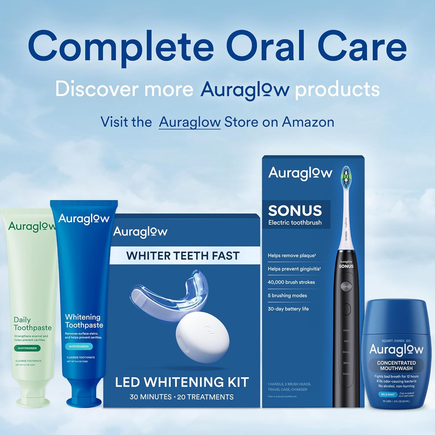 LED Teeth Whitening Kit With 35% Carbamide Peroxide Gel