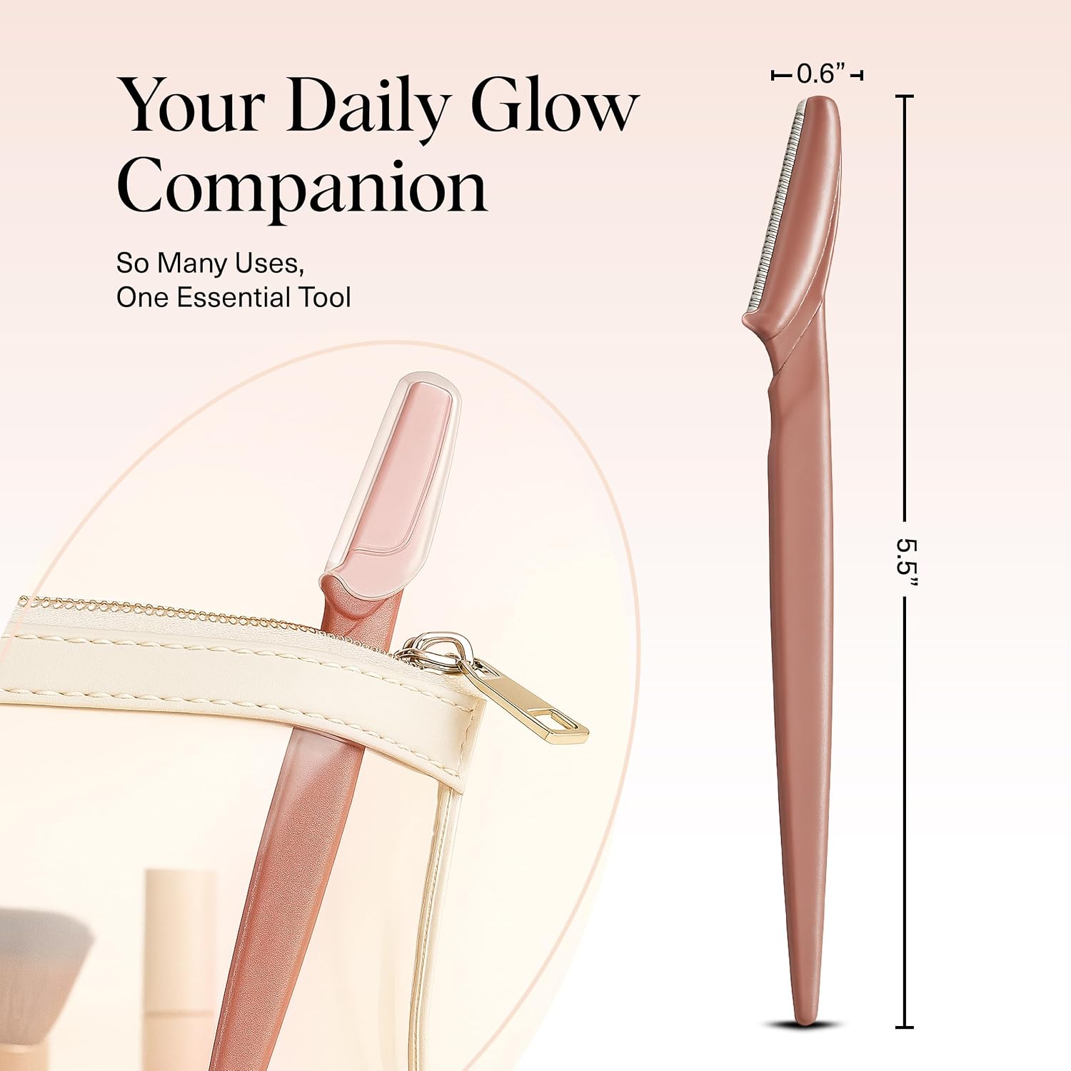 Dermaplane Face Razor Set – Exfoliating Facial & Brow Tool