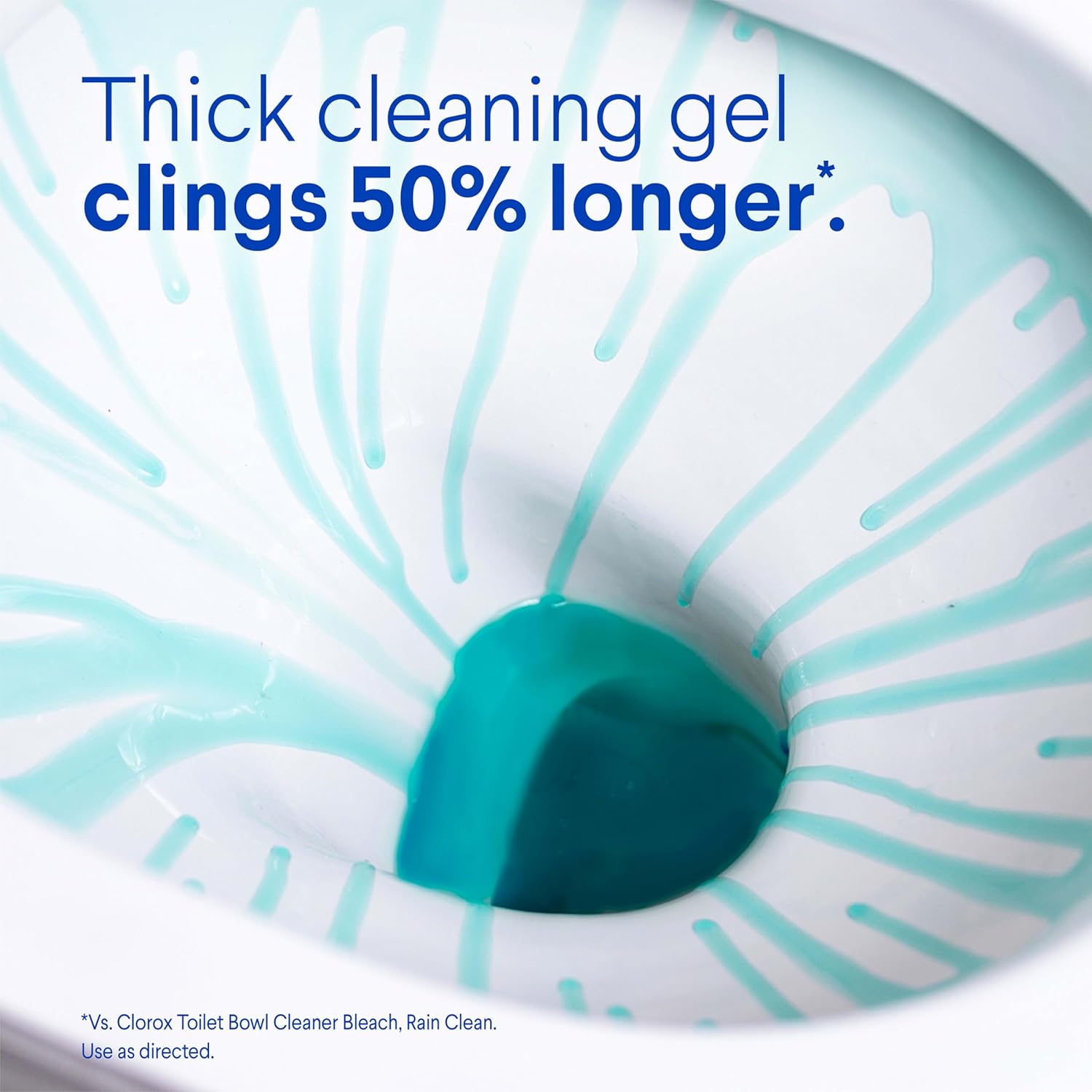 Toilet Bowl Cleaner Gel With Bleach – Disinfects And Deodorizes