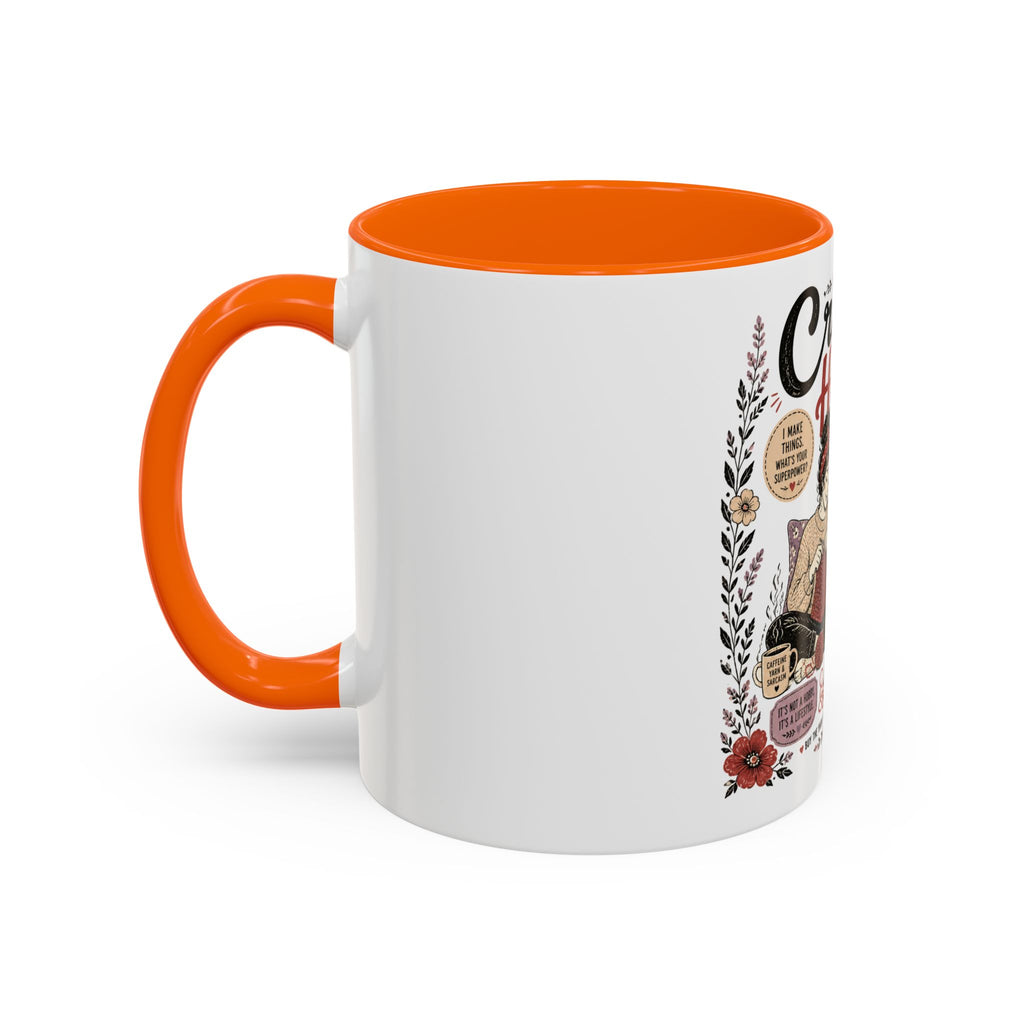 Cozy Crafter Coffee Mug — "Stitch, Sip, Smile" Knitting & Crochet Gift (11/15oz)