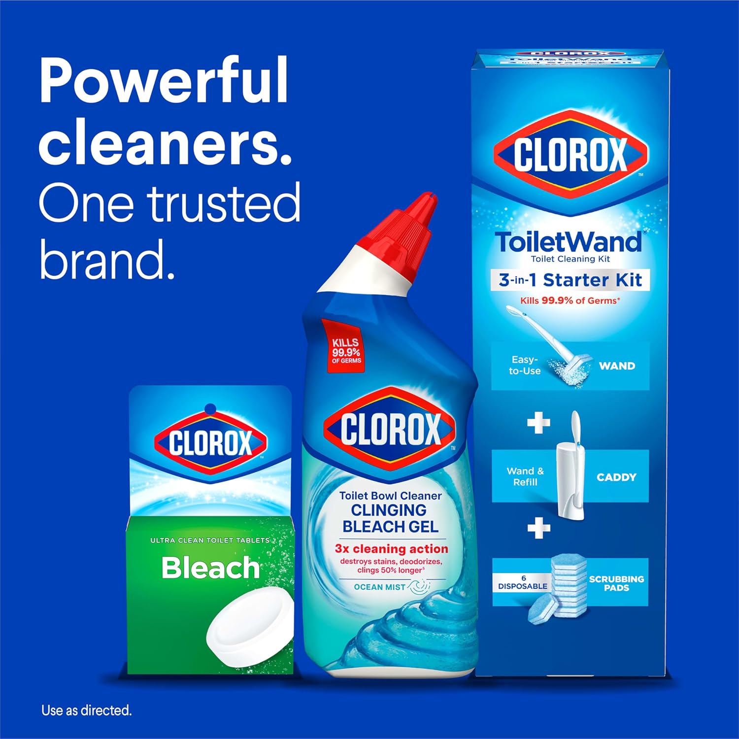 Toilet Bowl Cleaner Gel With Bleach – Disinfects And Deodorizes
