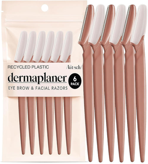 Dermaplane Face Razor Set – Exfoliating Facial & Brow Tool