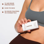 Aluminum-Free Deodorant Stick – 72H Odor Control Coconut Vanilla