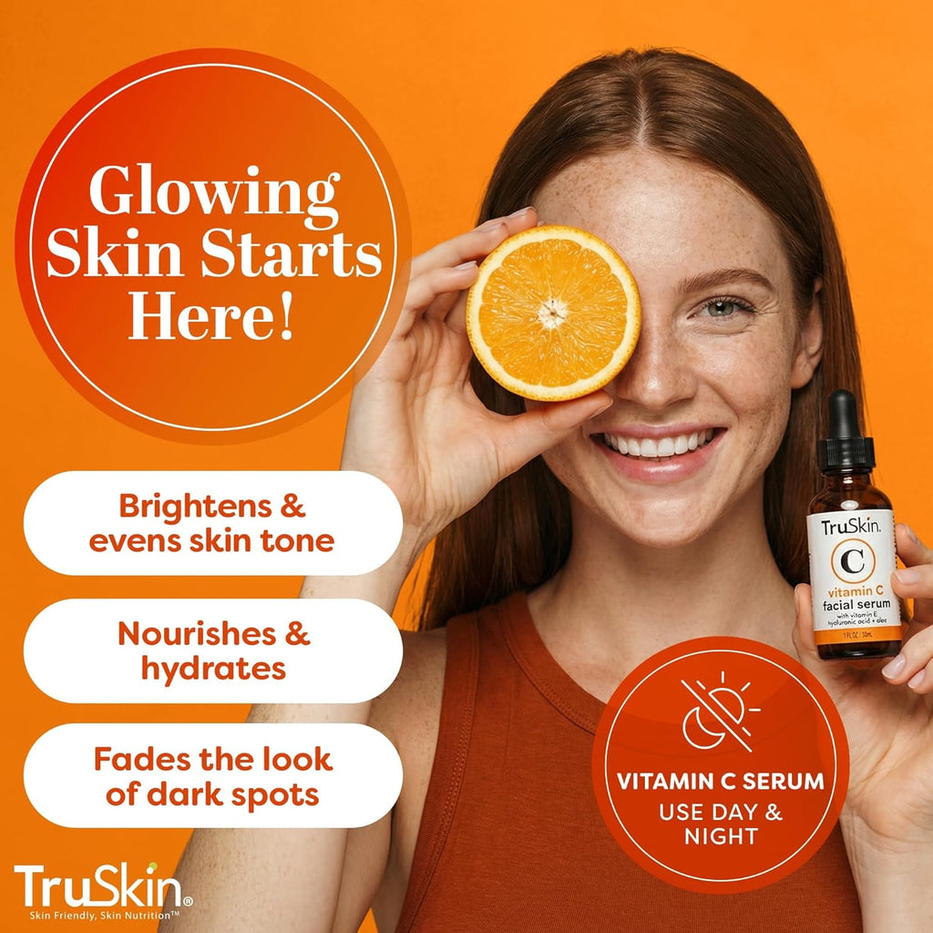 Vitamin C Face Serum with Hyaluronic Acid & Vitamin E