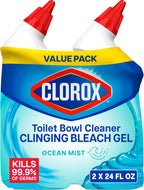 Toilet Bowl Cleaner Gel With Bleach – Disinfects And Deodorizes