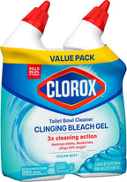 Toilet Bowl Cleaner Gel With Bleach – Disinfects And Deodorizes