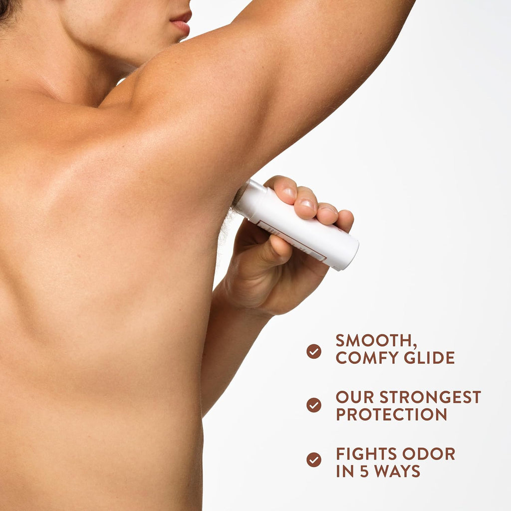 Aluminum-Free Deodorant Stick – 72H Odor Control Coconut Vanilla