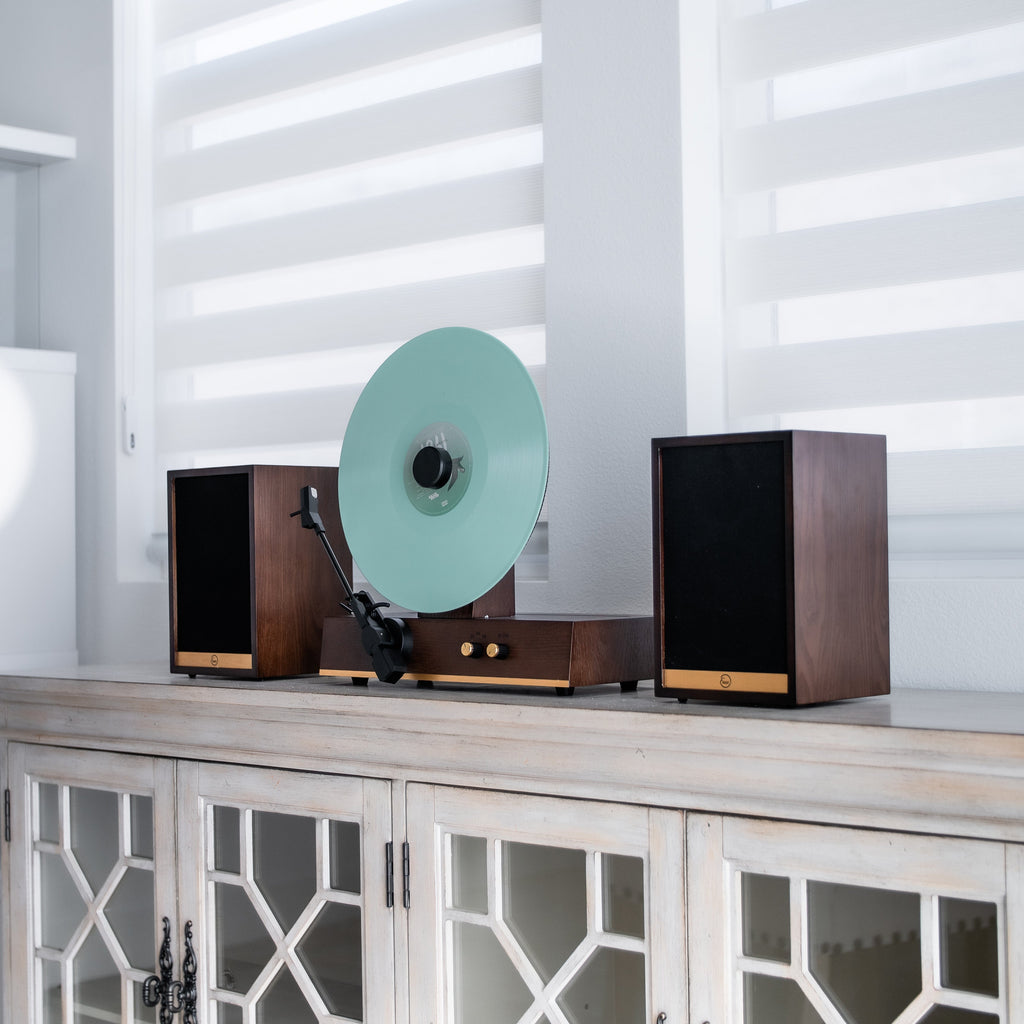 GLD Vertical Vinyl Record Player with Bluetooth
