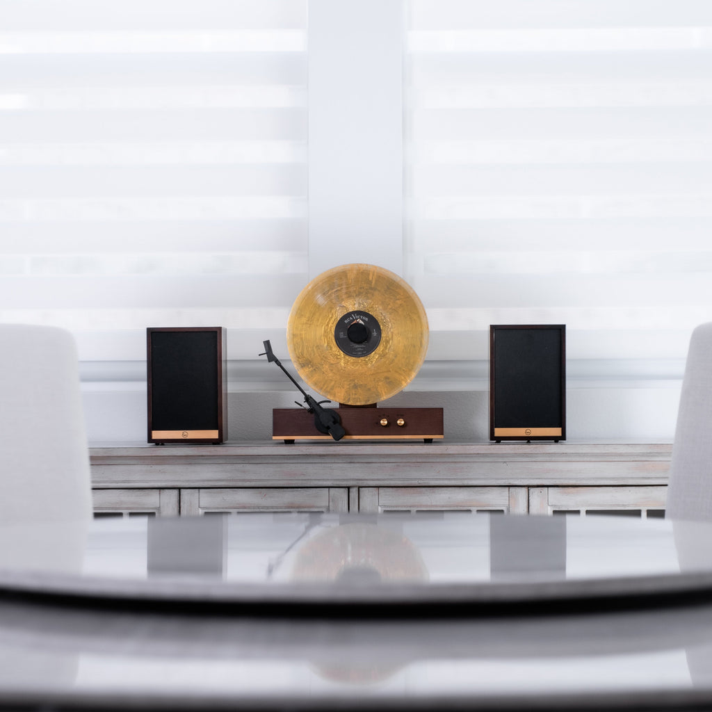 GLD Vertical Vinyl Record Player with Bluetooth