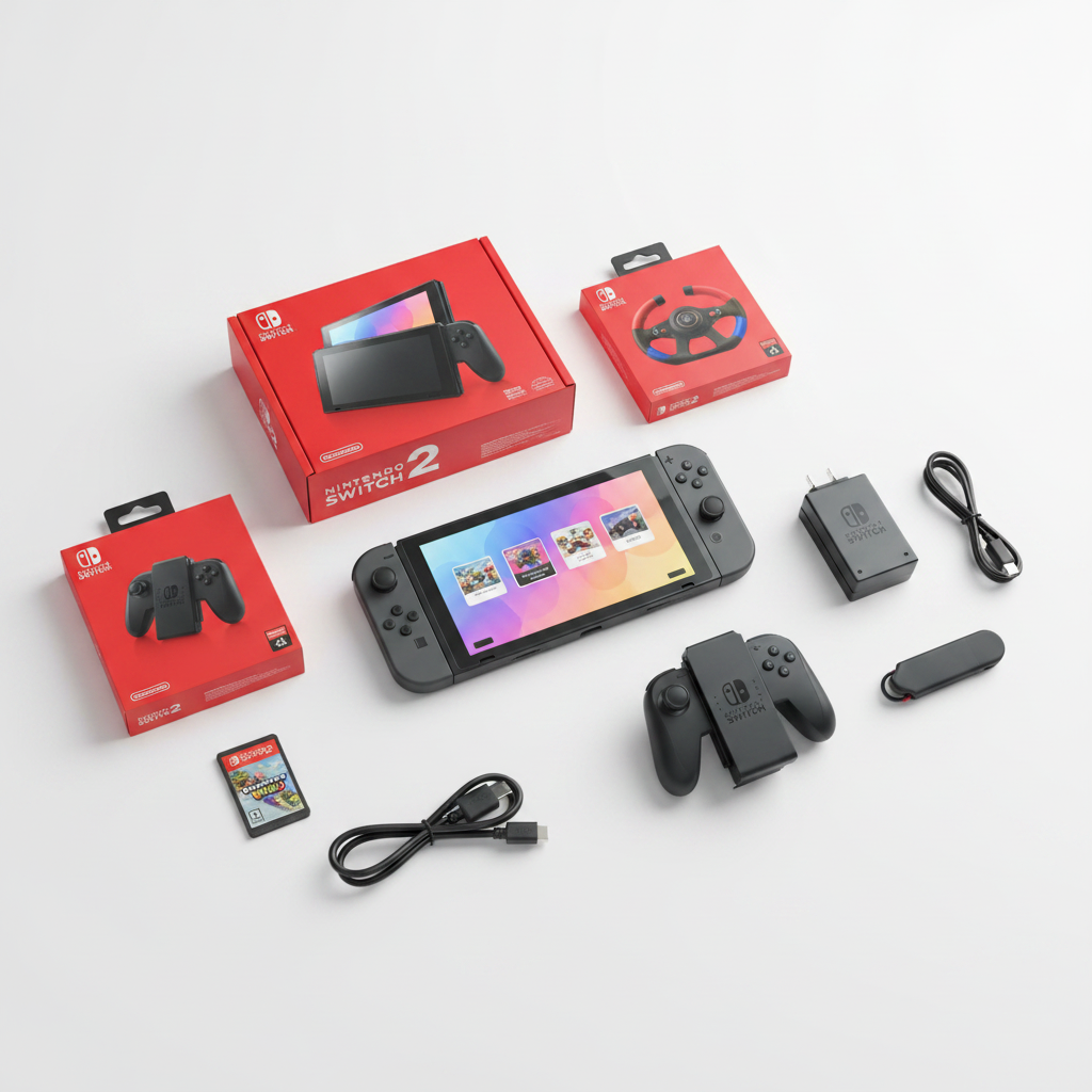 Nintendo 2 Console Set with Accessories