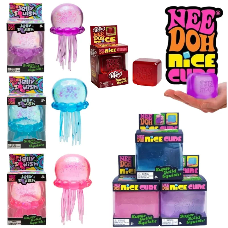 Soft Jelly Squish Stress Toy – Nee Doh Sensory Fidget