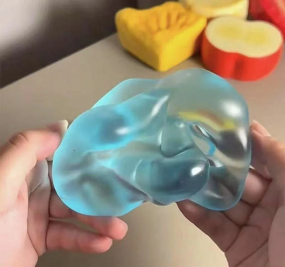 Green Apple Squishy Stress Ball Fidget Sensory Toy