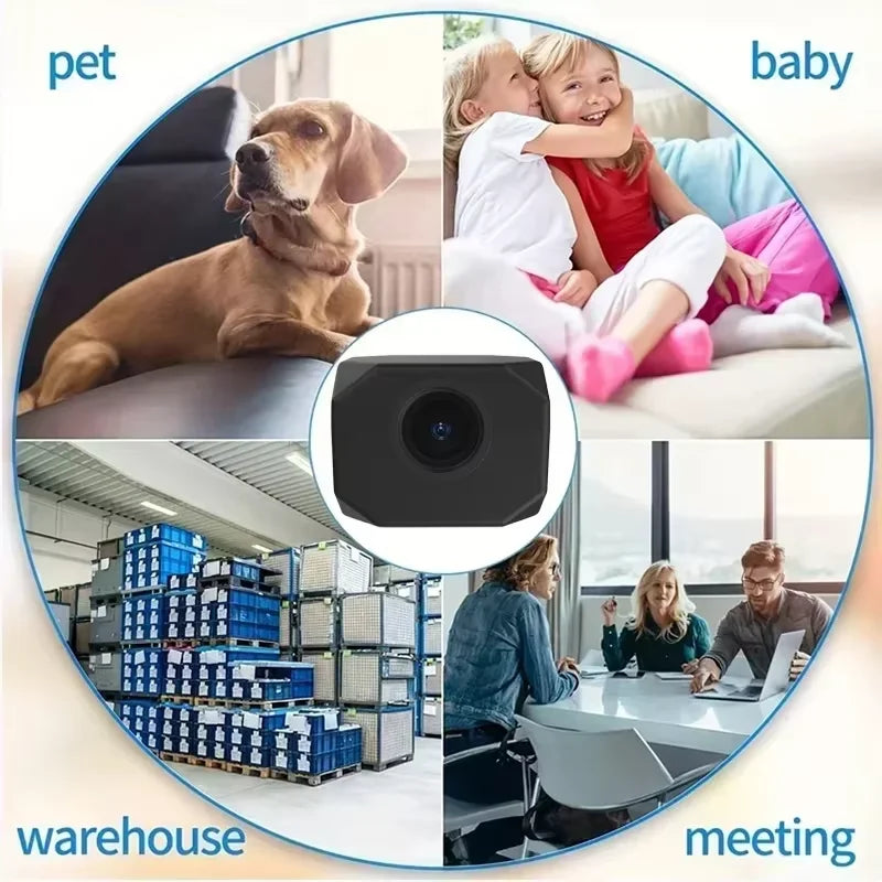 1080P Mini WiFi Security Camera – Portable Remote Monitor