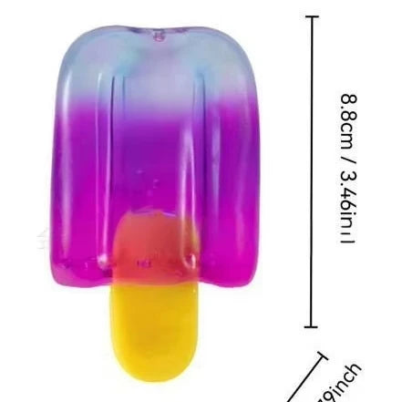 Pizza Squishy Fidget Cube Toy – Stress Relief Squeeze