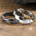 Men’s Mobius Ring Stainless Steel Twisted Band Gift