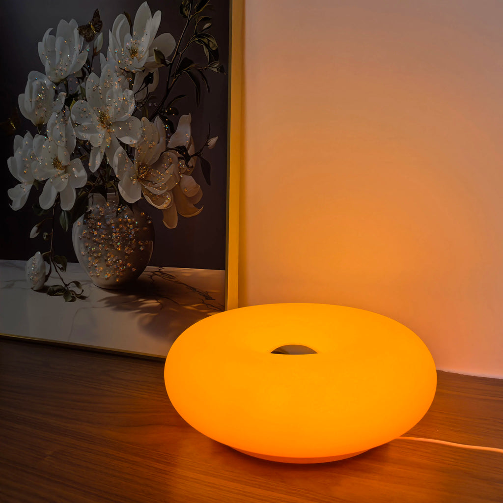 Bauhaus Donut Table Lamp USB Night Light With Touch Dimmer