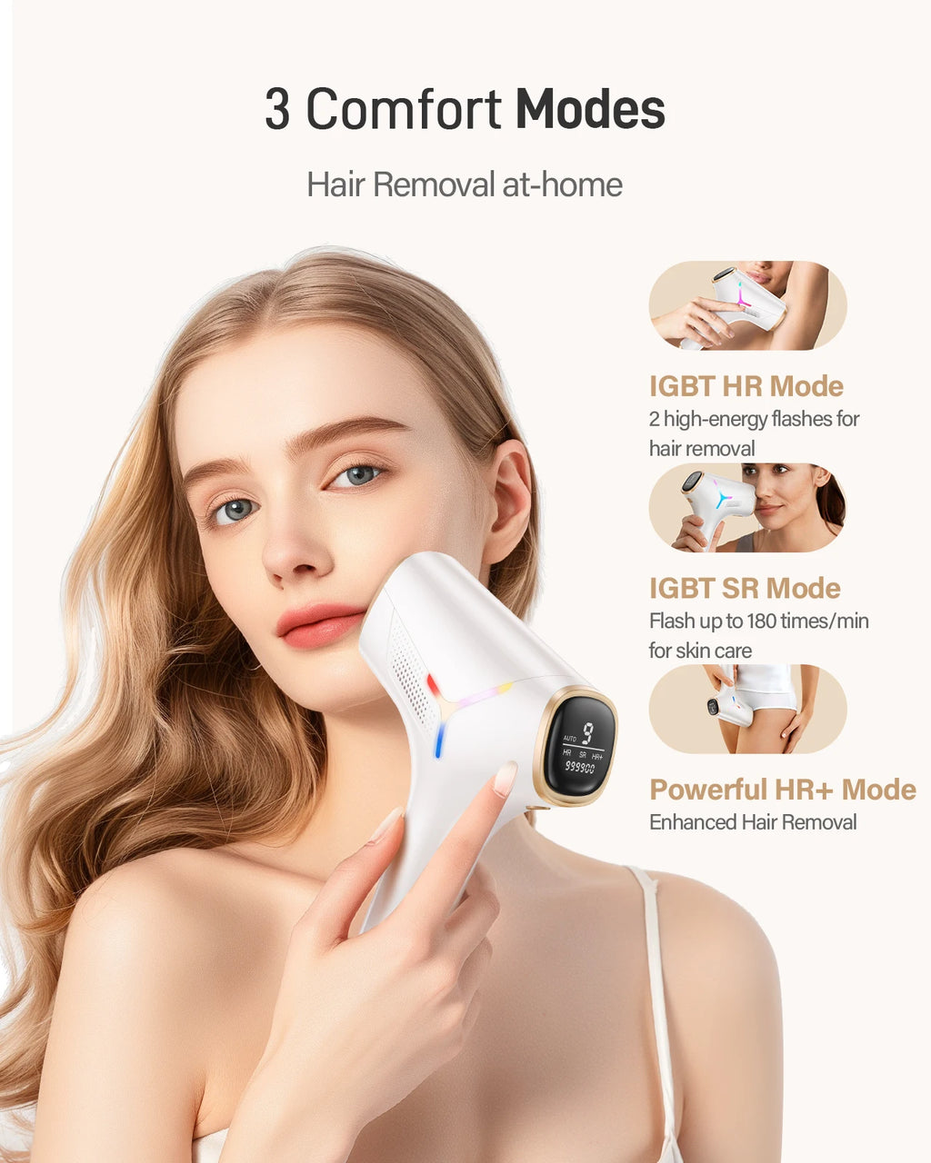 IPL Laser Hair Removal Device – Fast, Nearly Painless
