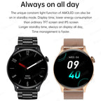 AMOLED Smartwatch With NFC – Bluetooth Calls & IP68 Fitness