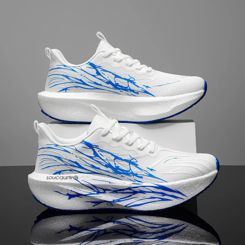 Men's Breathable Running Shoes Carbon Plate Sneakers