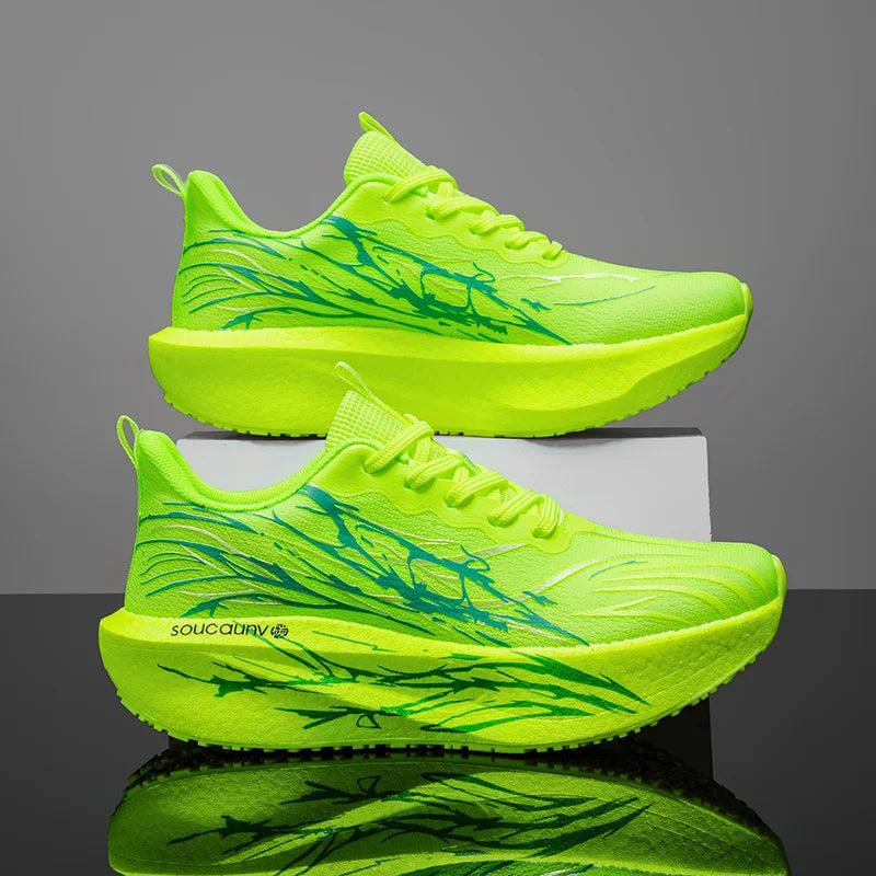 Men's Breathable Running Shoes Carbon Plate Sneakers