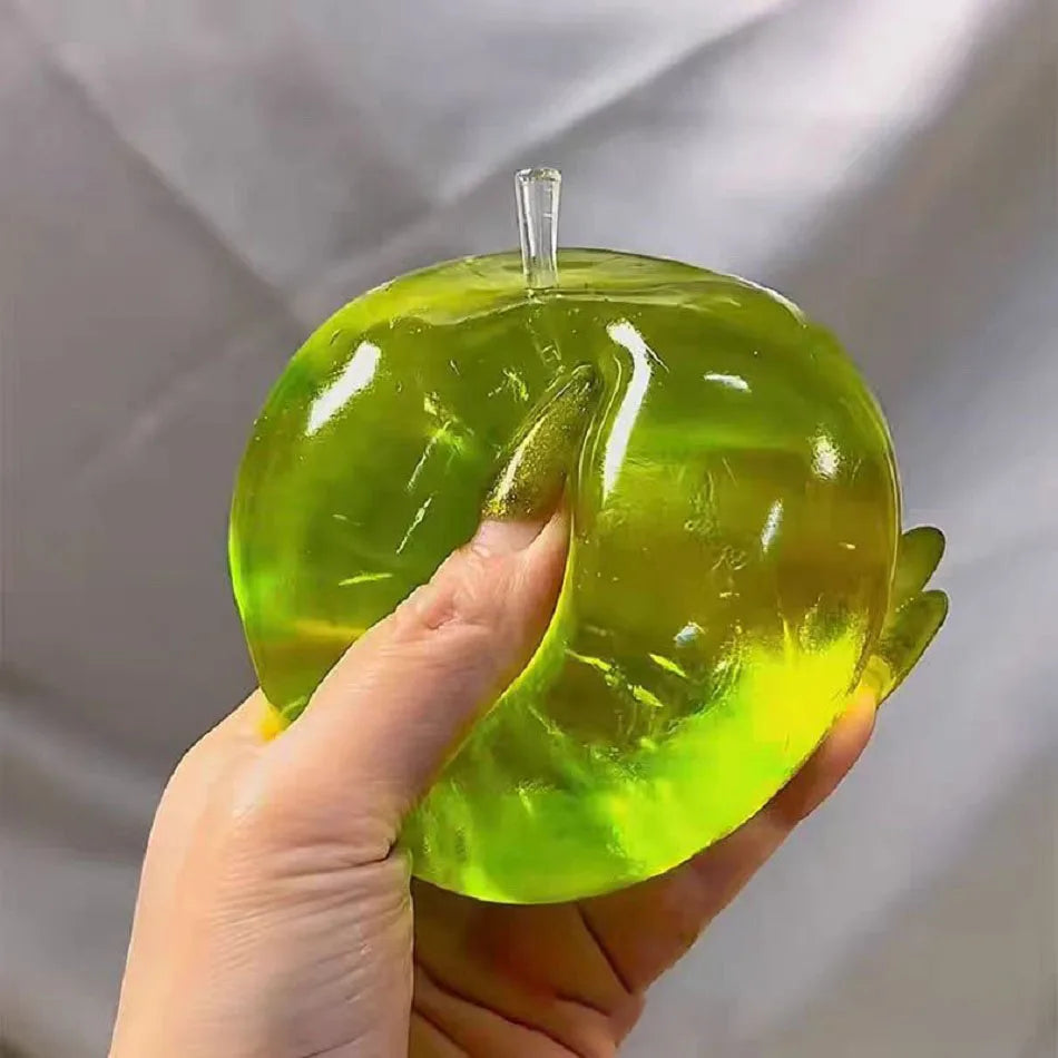 Green Apple Squishy Stress Ball Fidget Sensory Toy