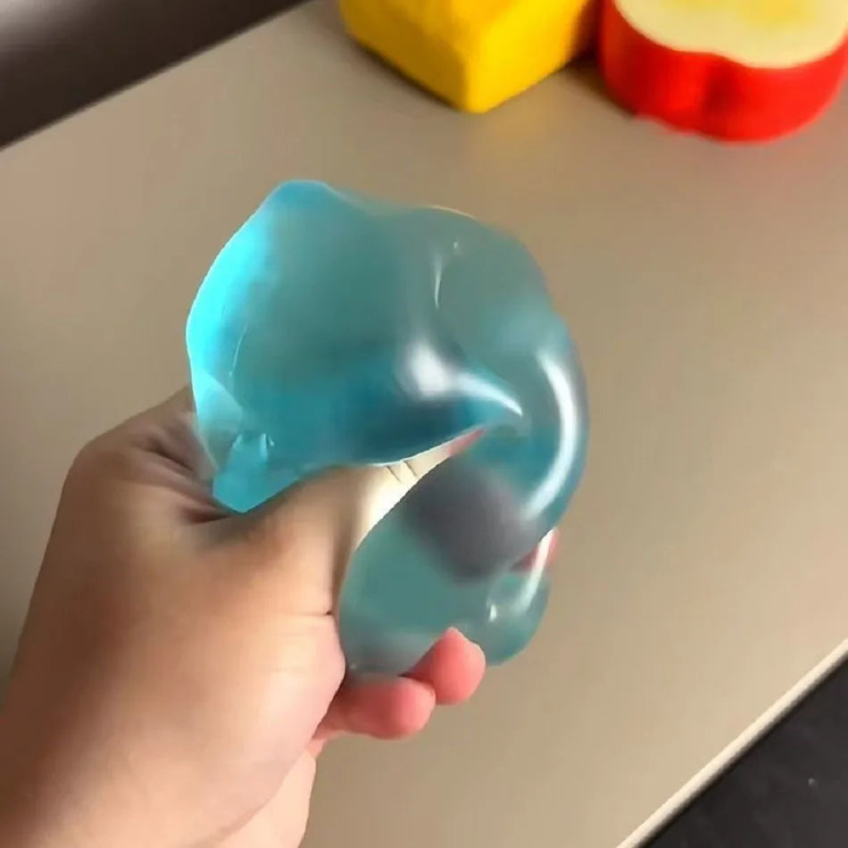 Green Apple Squishy Stress Ball Fidget Sensory Toy