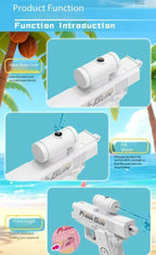 Double-Sided Reverse Water Gun Prank Toy for Summer Fun