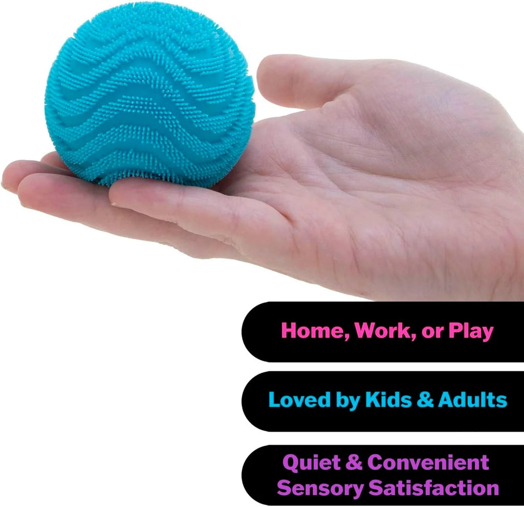 Fuzzy Squishy Stress Ball Blind Box – Soft Sensory Fidget Toy