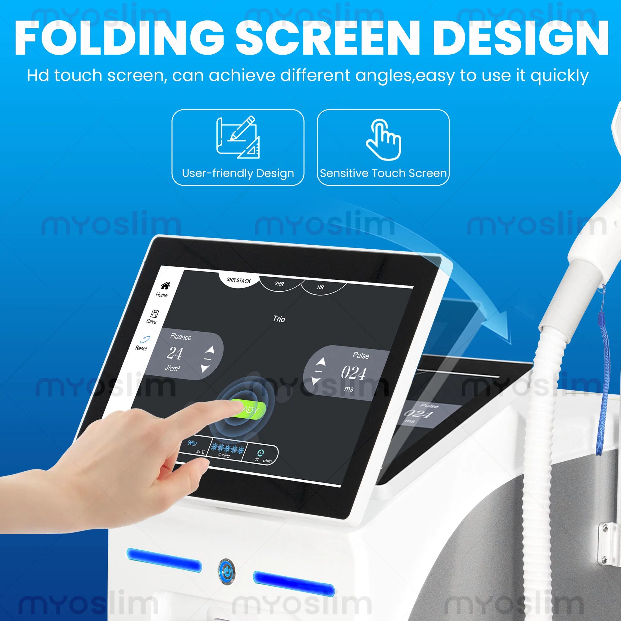 4-in-1 Diode Laser Hair Removal Machine for Salons