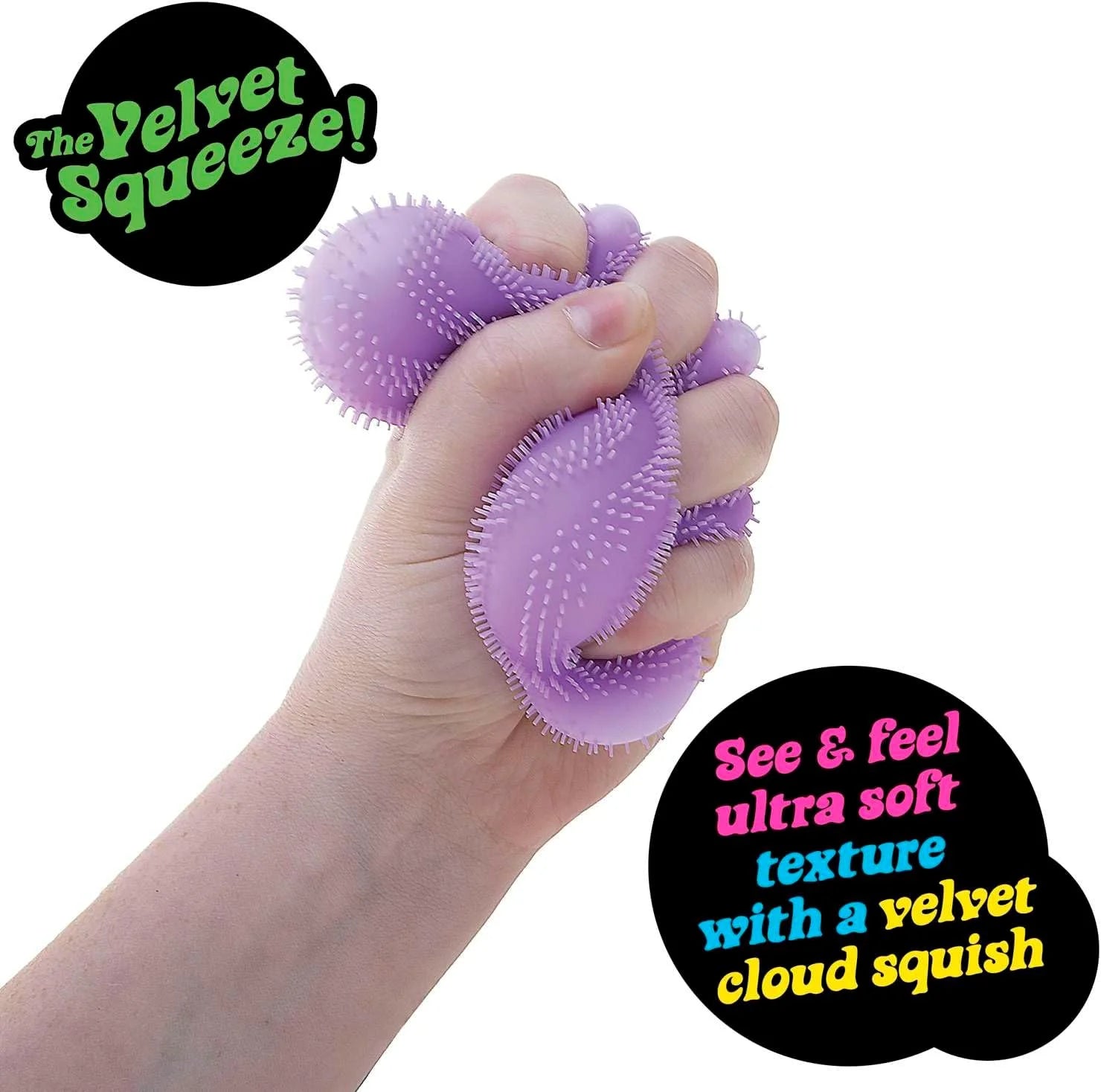 Fuzzy Squishy Stress Ball Blind Box – Soft Sensory Fidget Toy