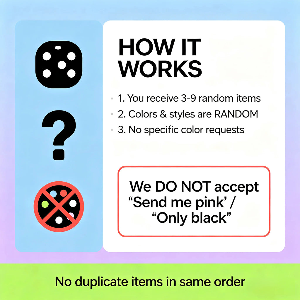 Random Sensory Fidget Mystery Box Stress Relief Toy