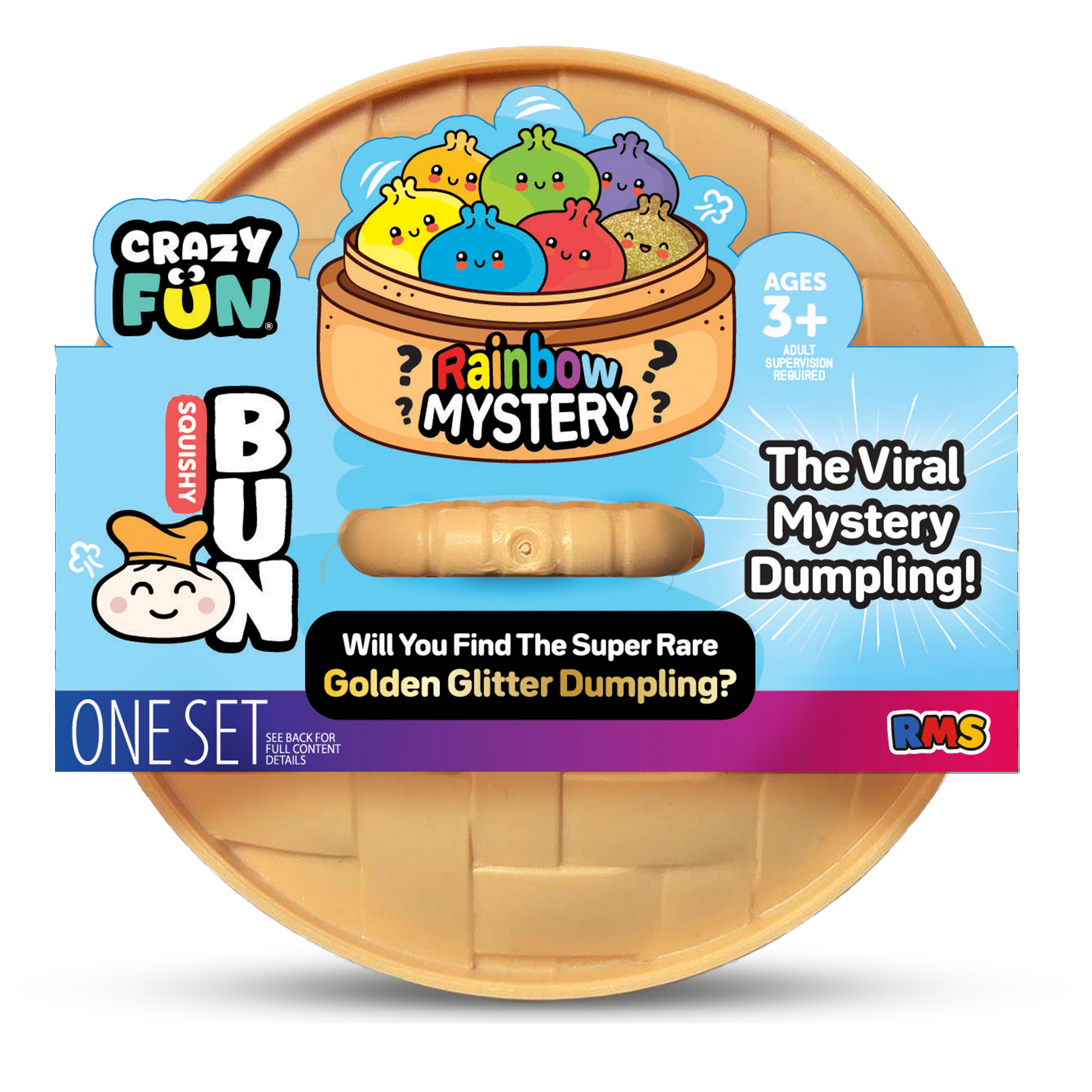 Golden Glitter Mystery Dumpling