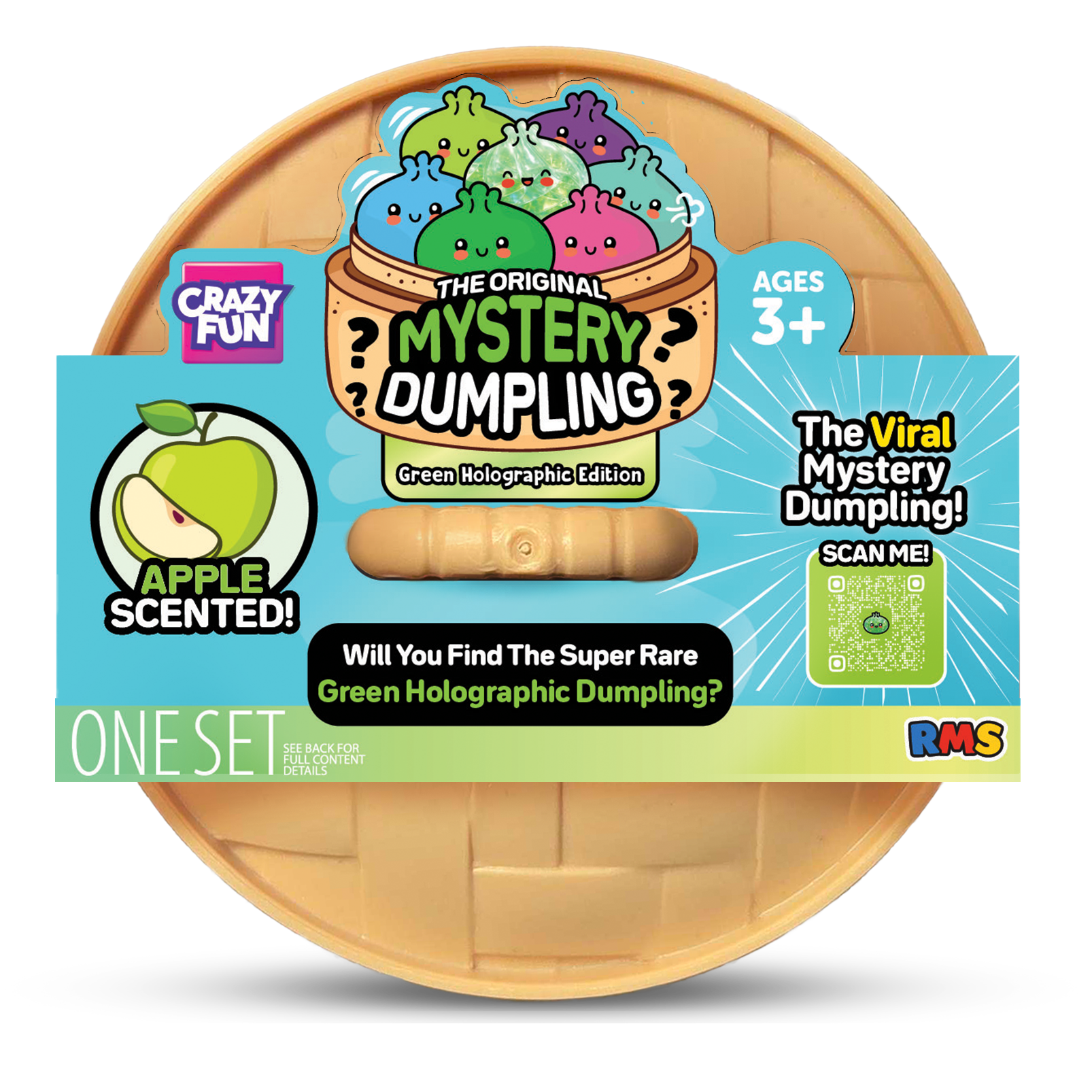 Green Holographic Mystery Dumpling