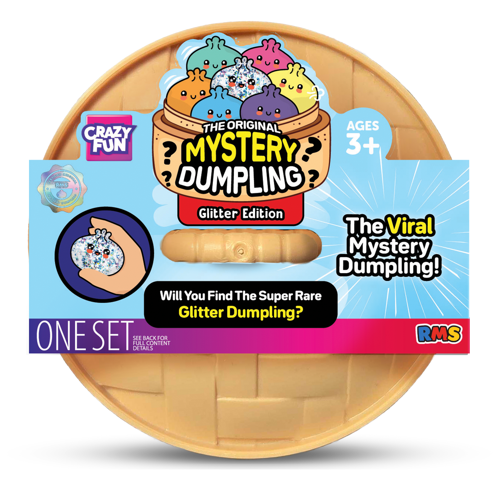 Glitter Ribbon Mystery Dumpling