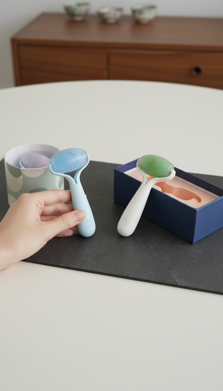 Stainless Steel Ice Roller for Skincare