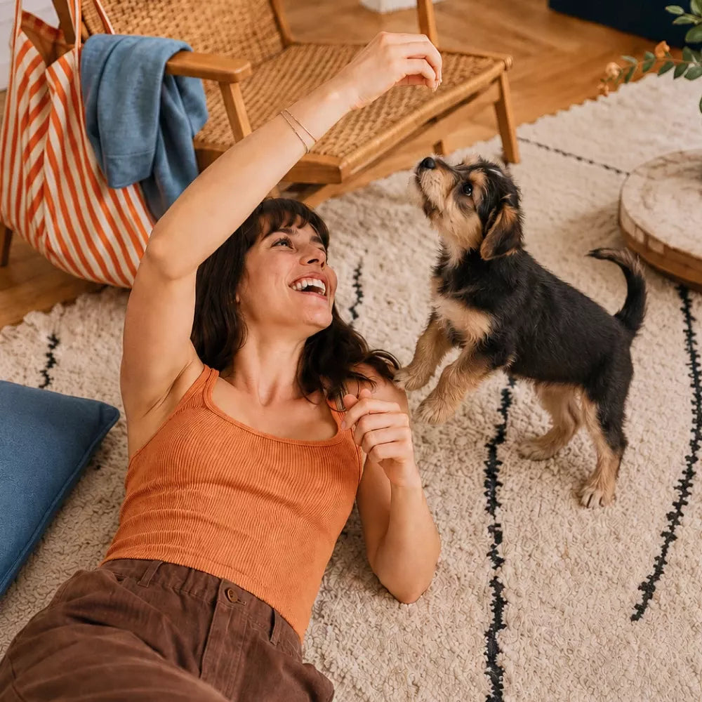 New Puppy Training Starter Guide | Printable Puppy Training eBook for Beginners | 4-Week Puppy Routine, House-Training, Commands, Socialization & More